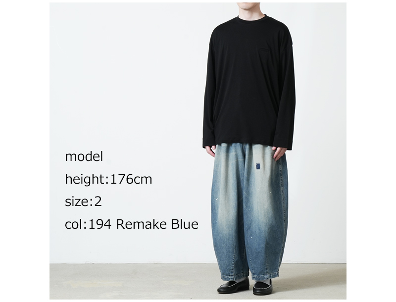 HARVESTY(ハーベスティ) サーカスパンツ 10oz DENIM