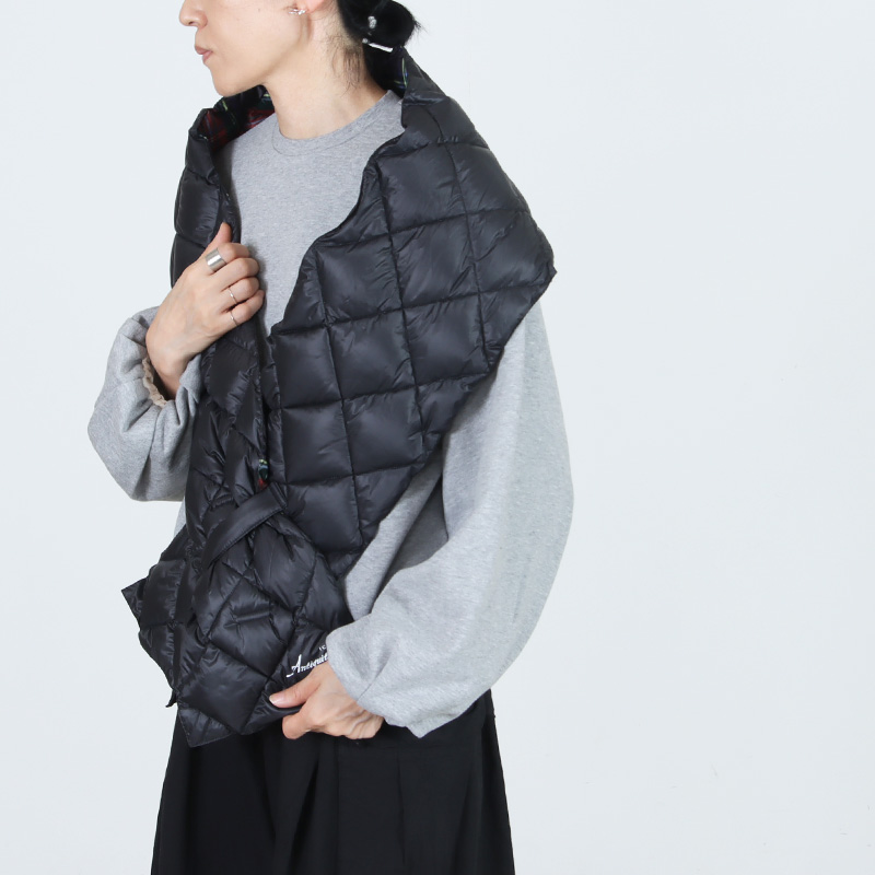 ICHI Antiquites(イチアンティークス) Antiquit s×TAION DOWN マフラー