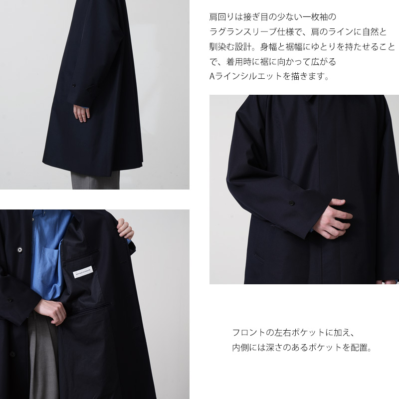 KAPTAIN SUNSHINE(キャプテンサンシャイン) Wool Cavalry Walker Coat