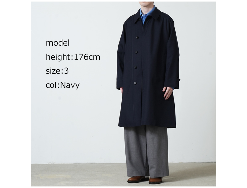 KAPTAIN SUNSHINE(キャプテンサンシャイン) Wool Cavalry Walker Coat
