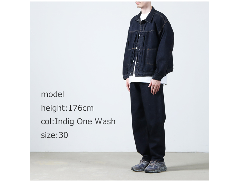 KAPTAIN SUNSHINE(キャプテンサンシャイン) 5P Zipper Front Denim Pants