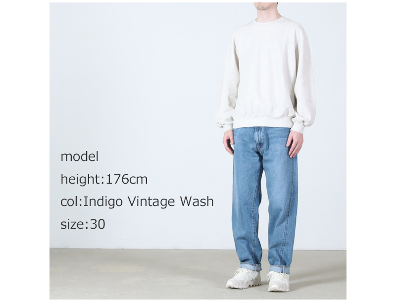 KAPTAIN SUNSHINE(キャプテンサンシャイン) 5P Zipper Front Denim Pants