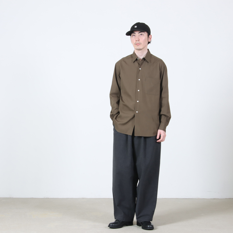 KAPTAIN SUNSHINE(キャプテンサンシャイン) Regular Collar Shirt STRIPE