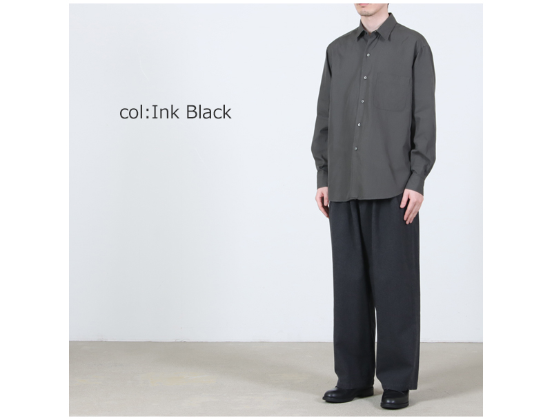 KAPTAIN SUNSHINE(キャプテンサンシャイン) Regular Collar Shirt STRIPE