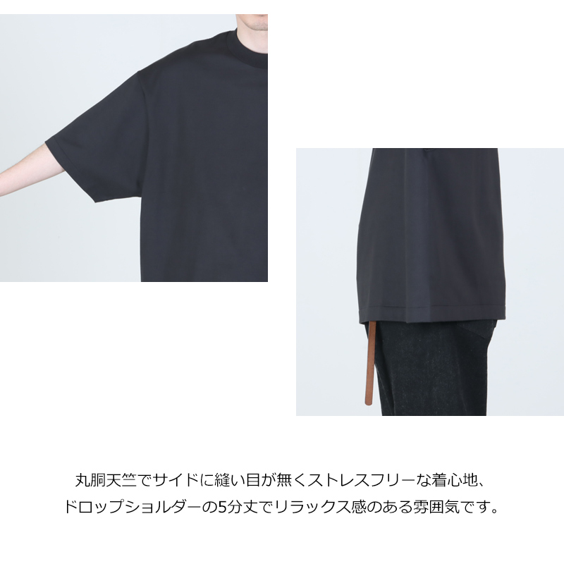 KAPTAIN SUNSHINE(キャプテンサンシャイン) Suvin Supima Tube Half-sleeve Tee Heavy