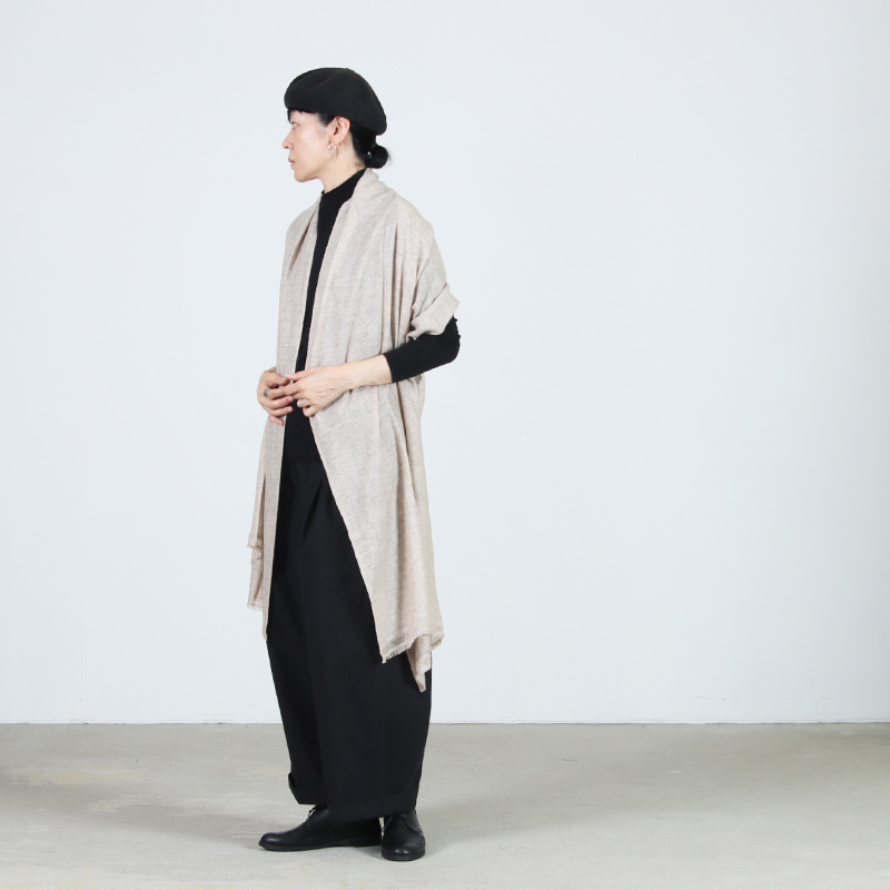 KHATA(カタ) CASHMERE MIX STOLE