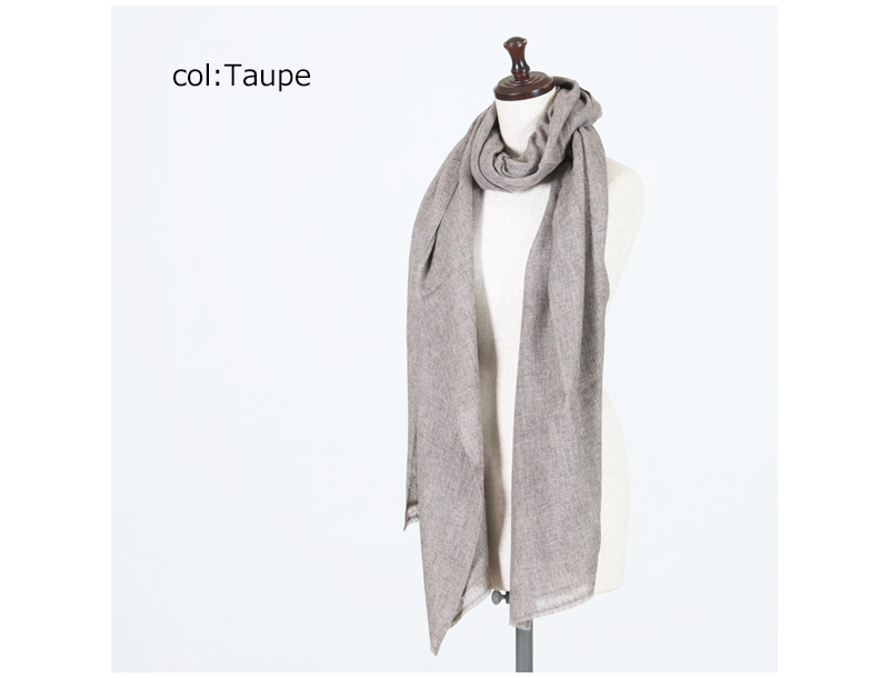 KHATA(カタ) CASHMERE MIX STOLE