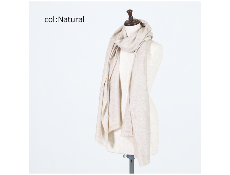 KHATA(カタ) CASHMERE MIX STOLE