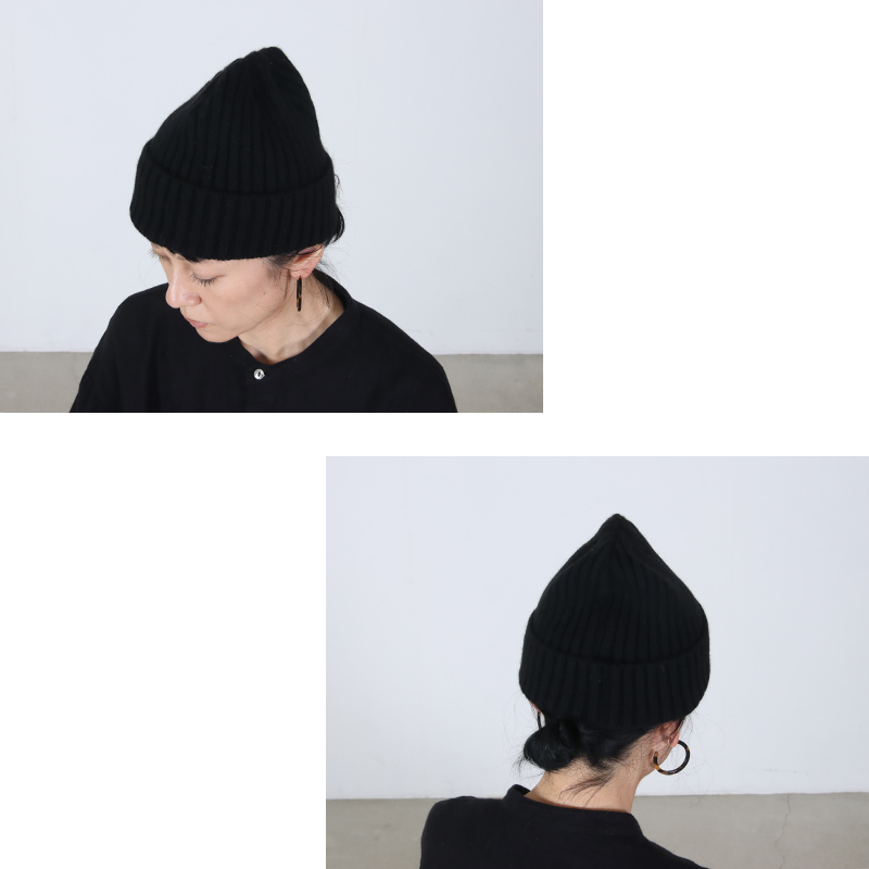 KIJIMA TAKAYUKI(キジマタカユキ) CASHMERE WATCH CAP(WOMEN’S)