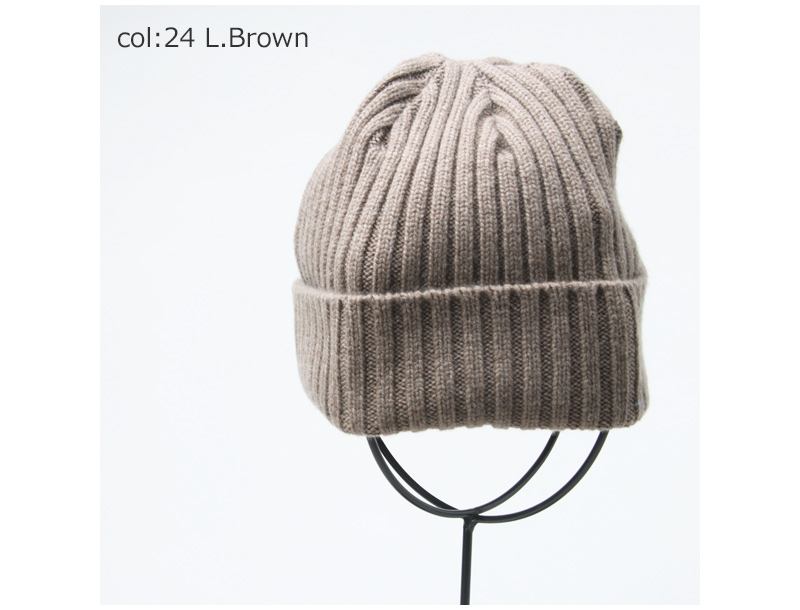 KIJIMA TAKAYUKI(キジマタカユキ) CASHMERE WATCH CAP(WOMEN’S)