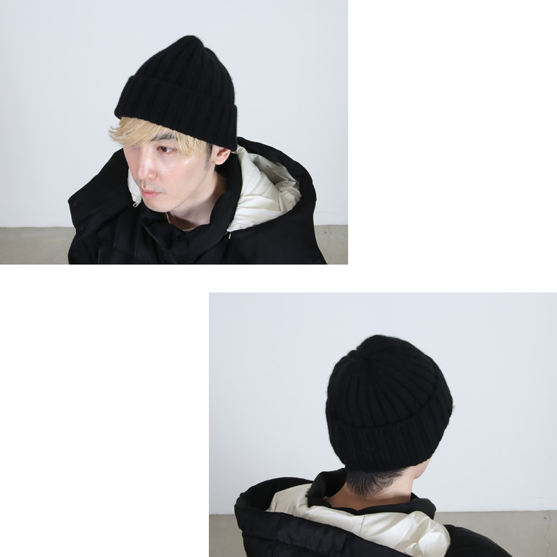 KIJIMA TAKAYUKI(キジマタカユキ) CASHMERE WATCH CAP (MENS)