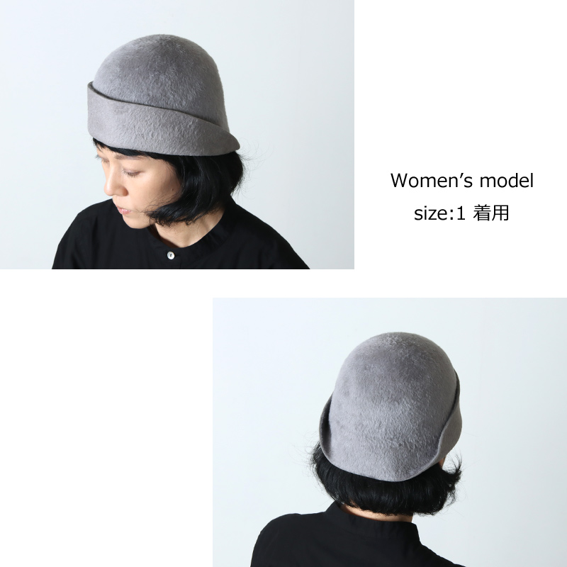 KIJIMA TAKAYUKI(ޥ業) CLASSICAL BELL RABBIT HAIR FELT HAT