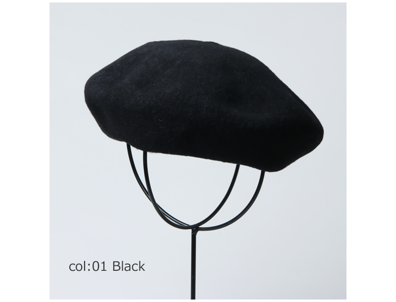 KIJIMA TAKAYUKI(キジマタカユキ) WOOL CASHMERE BASQUE BERET