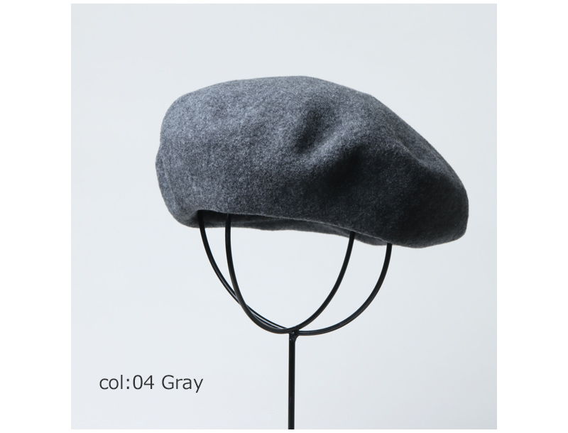 KIJIMA TAKAYUKI(キジマタカユキ) WOOL CASHMERE BASQUE BERET