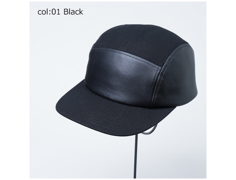KIJIMA TAKAYUKI(キジマタカユキ) PARAFFIN DUCK & GOAT SKIN JET CAP