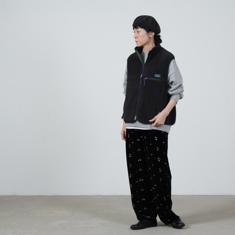 L.L.Bean(エルエルビーン) Topsham Boa Fleece Vest #WOMEN