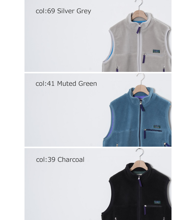 L.L.Bean(エルエルビーン) Topsham Boa Fleece Vest #WOMEN