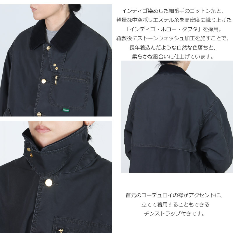 L.L.Bean(エルエルビーン) Bean’s Field Coat Insulated Indigo #WOMEN