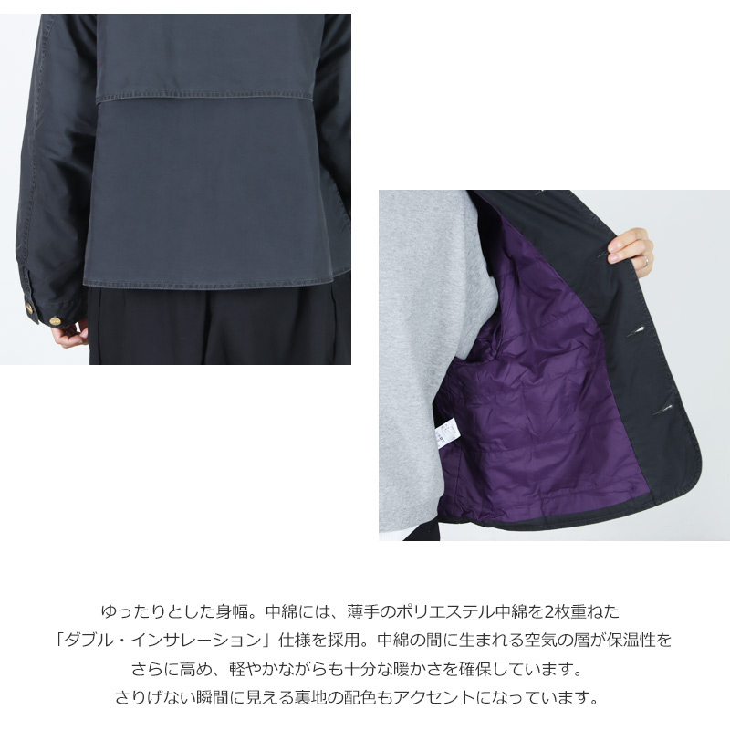 L.L.Bean(エルエルビーン) Bean’s Field Coat Insulated Indigo #WOMEN