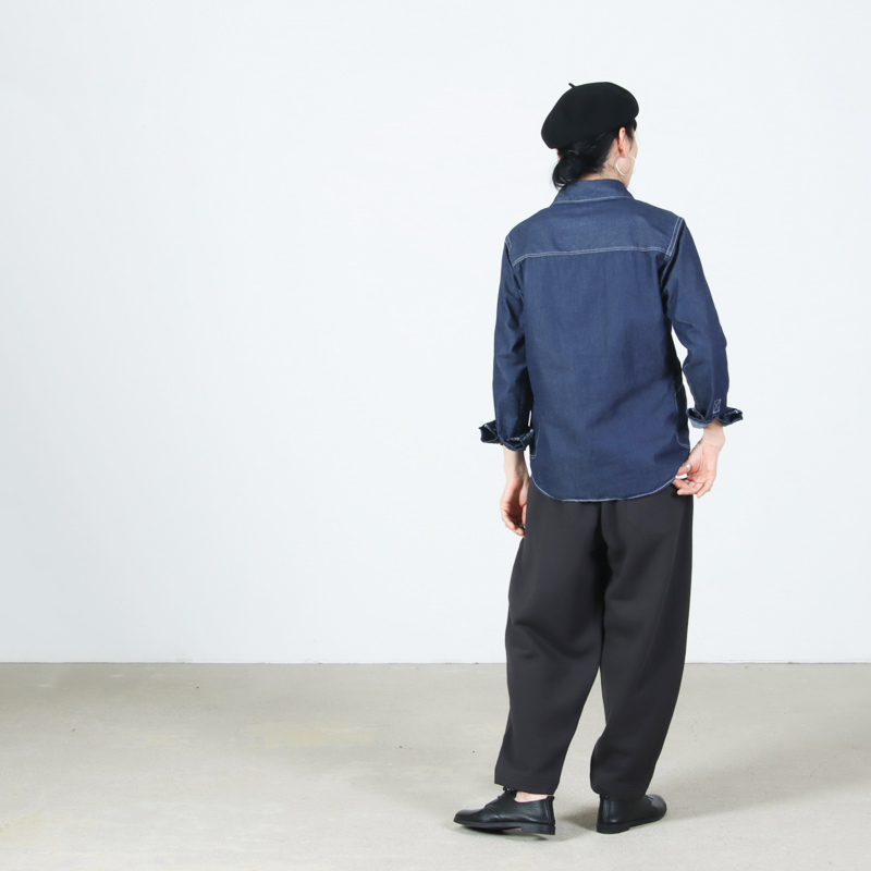 LOLO(ロロ) 定番プルオーバー デニムシャツ