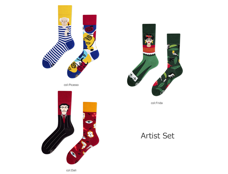 MANY MORNINGS(ˡ⡼˥󥰥) Regular Socks Artist Set