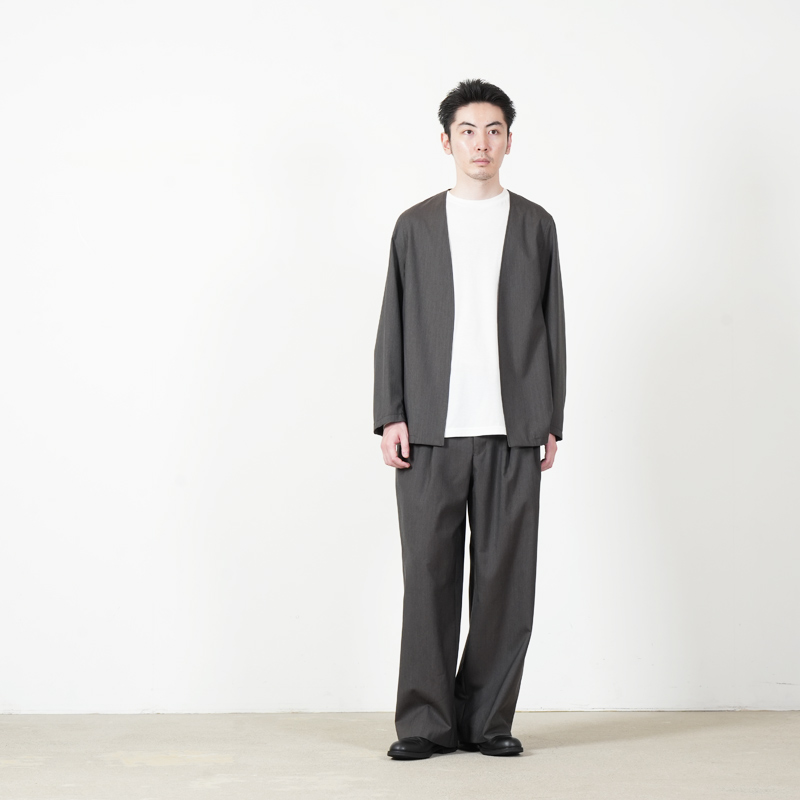 marka(マーカ) DOUBLE PLEATED MILITARY TROUSERS