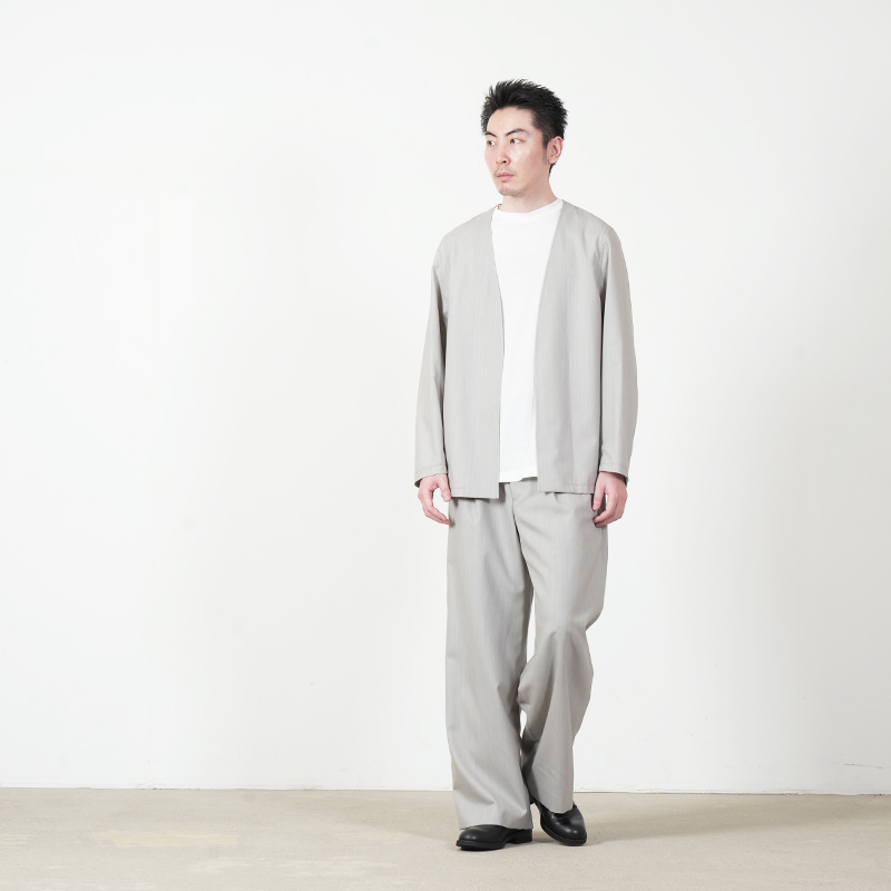 marka(マーカ) DOUBLE PLEATED MILITARY TROUSERS