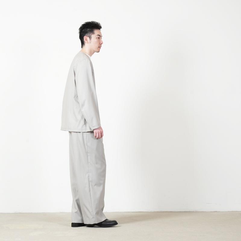 marka(マーカ) DOUBLE PLEATED MILITARY TROUSERS