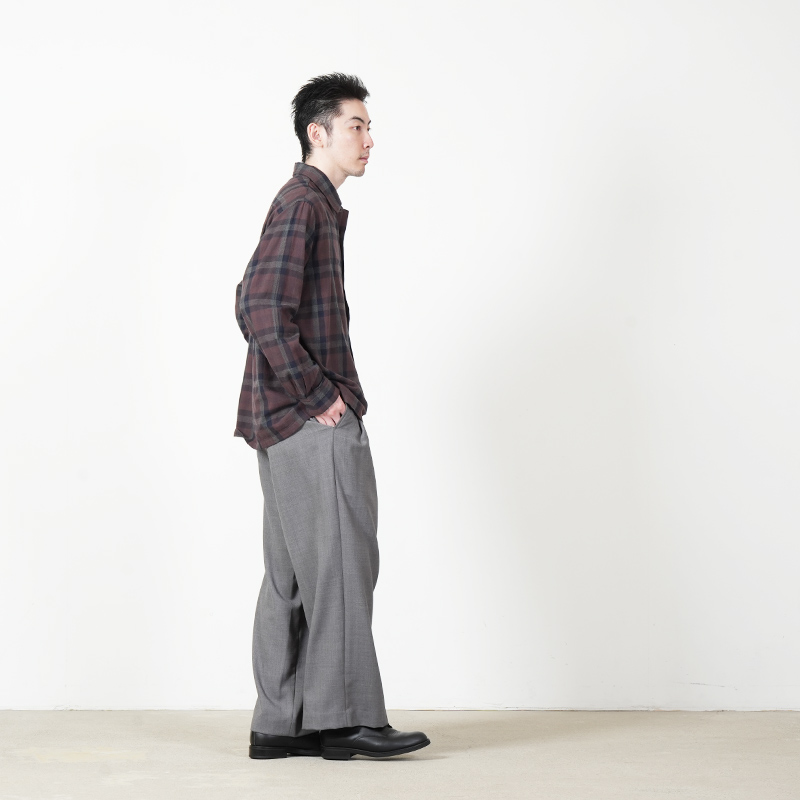 marka(マーカ) DOUBLE PLEATED BUGGY TROUSERS