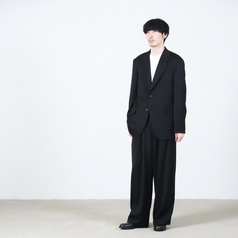 MARKAWARE(マーカウェア) TRIPLE PLEATED WIDE TROUSERS