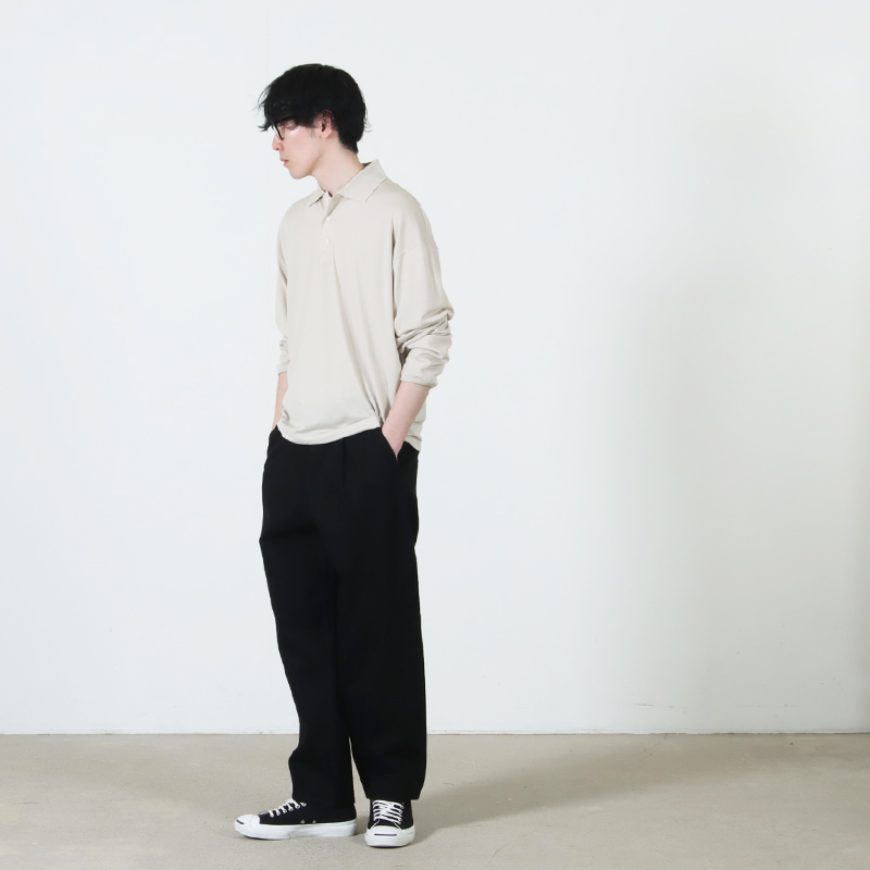 MARKAWARE(マーカウェア) LONG SLEEVE POLO