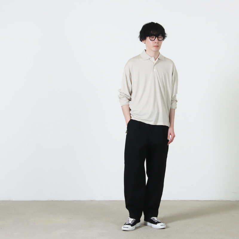 MARKAWARE(マーカウェア) LONG SLEEVE POLO