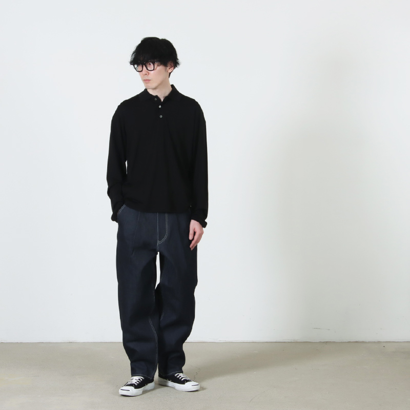 MARKAWARE(マーカウェア) LONG SLEEVE POLO
