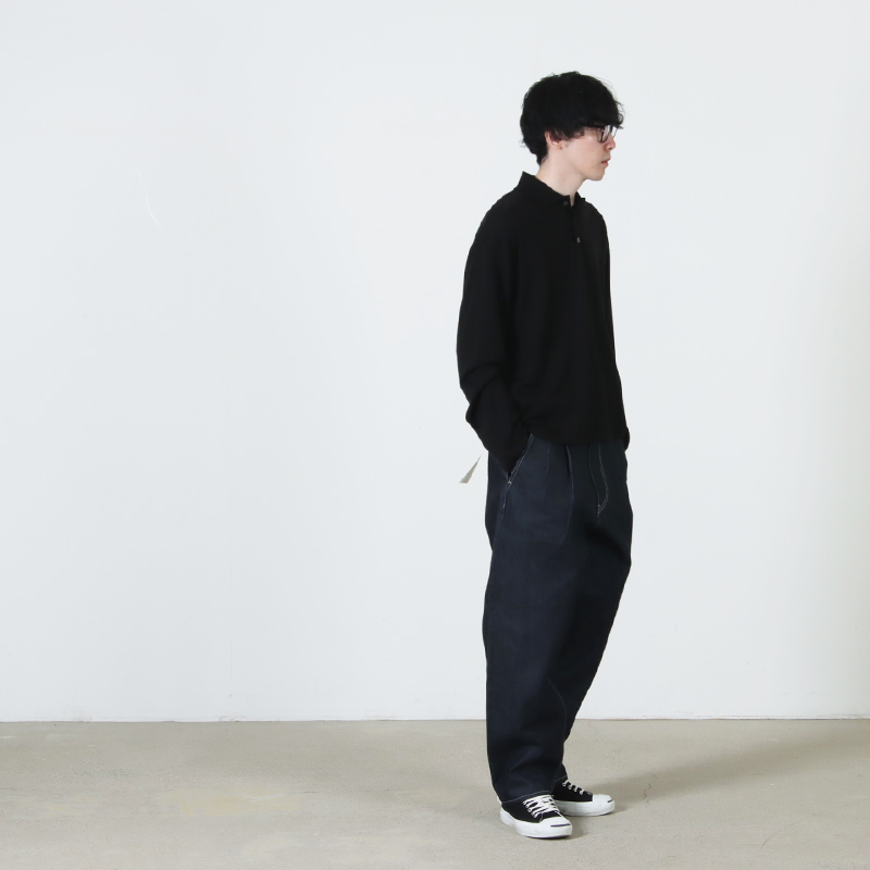 MARKAWARE(マーカウェア) LONG SLEEVE POLO