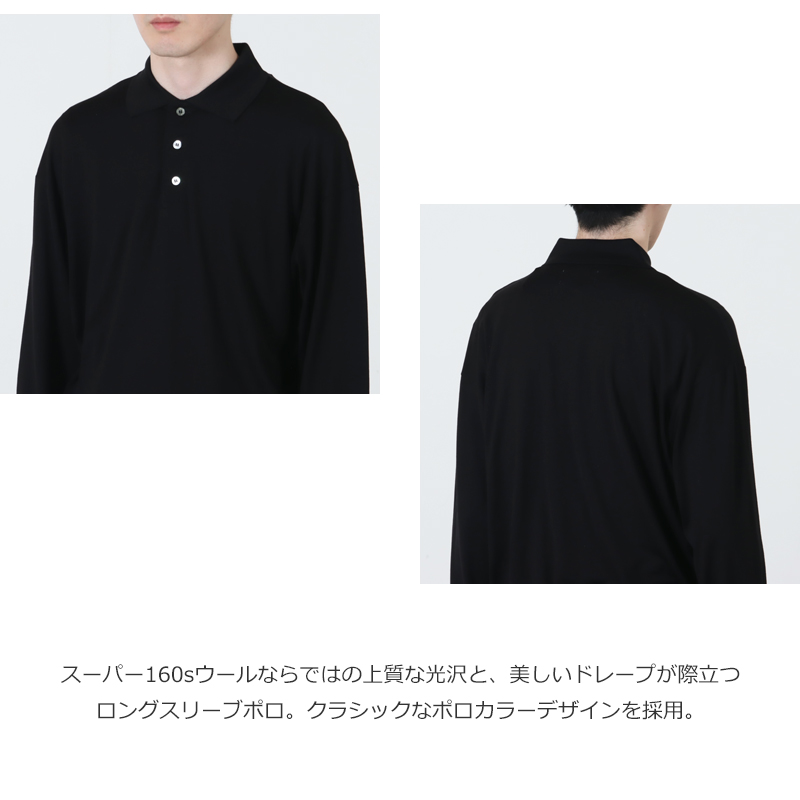 MARKAWARE(マーカウェア) LONG SLEEVE POLO