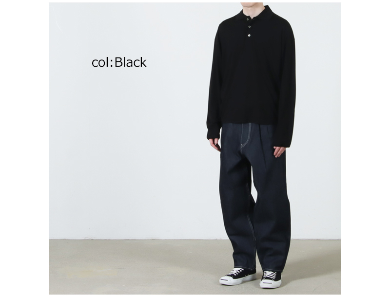 MARKAWARE(マーカウェア) LONG SLEEVE POLO