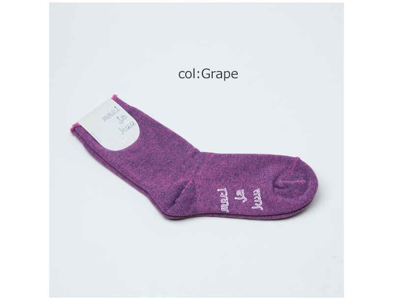 meri ja kuu(メリヤクー) merkki pile パイルソックス