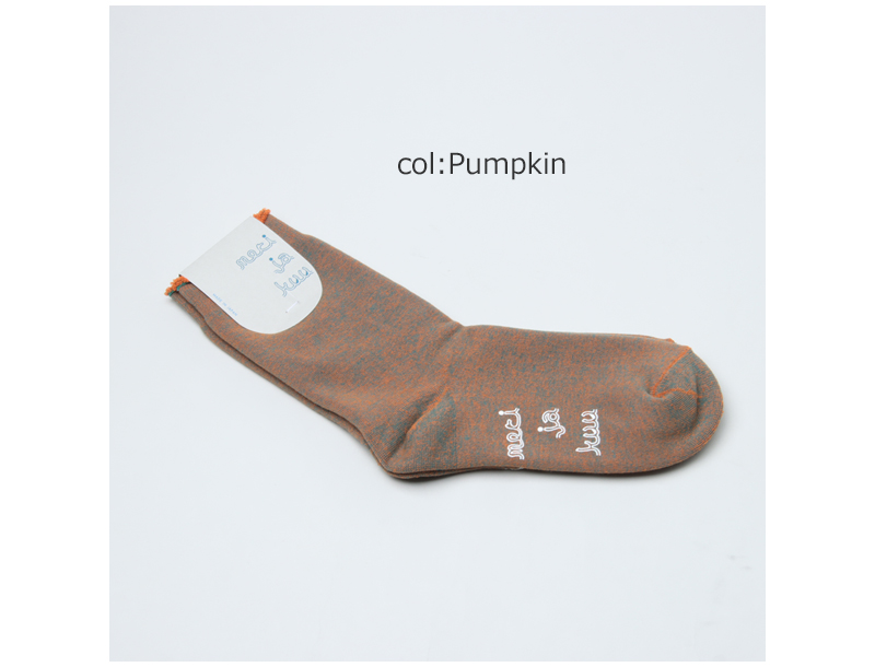 meri ja kuu(メリヤクー) merkki pile パイルソックス