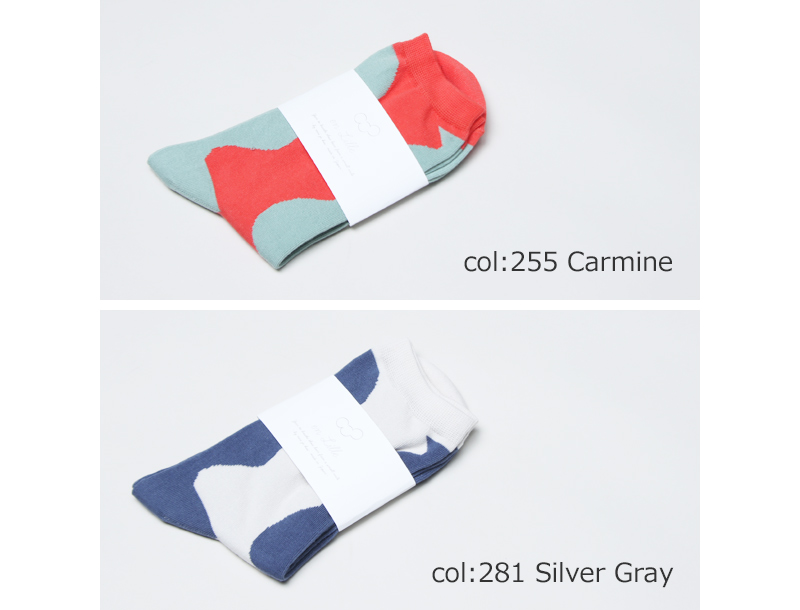 meri ja kuu(メリヤクー) はなびら ショートソックス