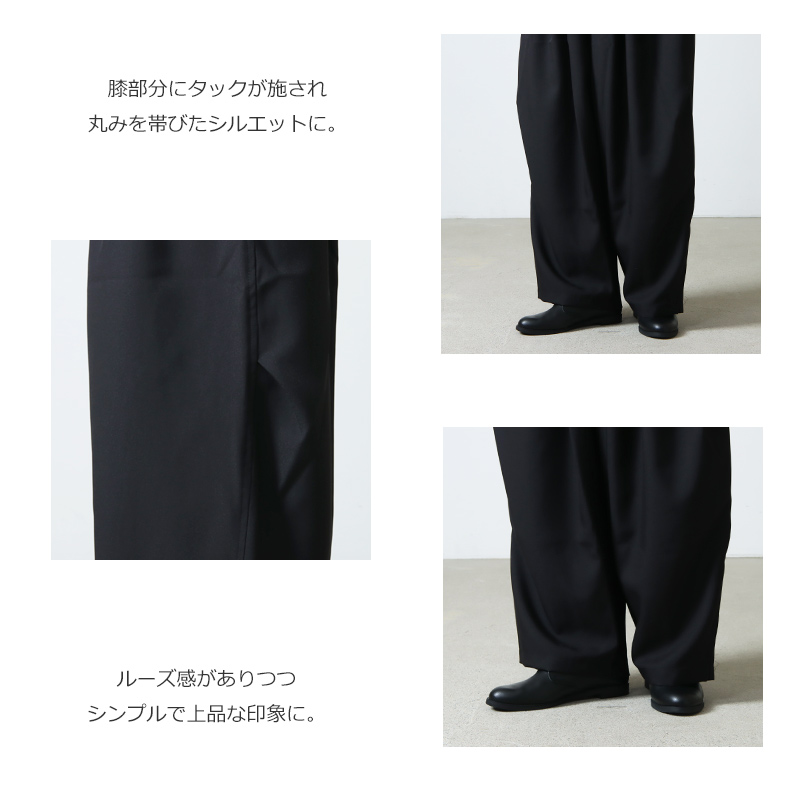 mizuiro ind(ミズイロインド) ワイドカーゴパンツ