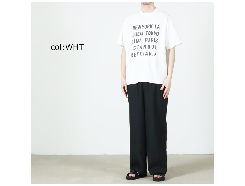 MODMNT(モドメント) TOUR CITIES TEE