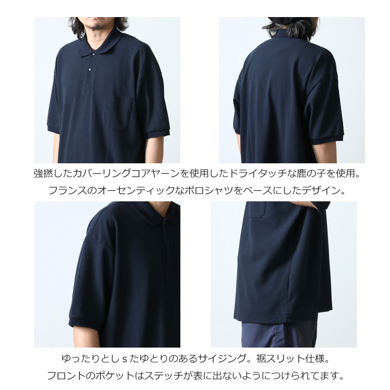 nanamica(ʥʥߥ) H/S Polo Shirt