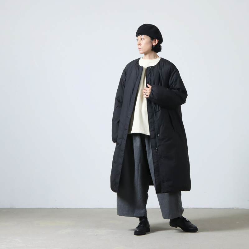 NANGA(ナンガ) NO COLLAR DOWN COAT