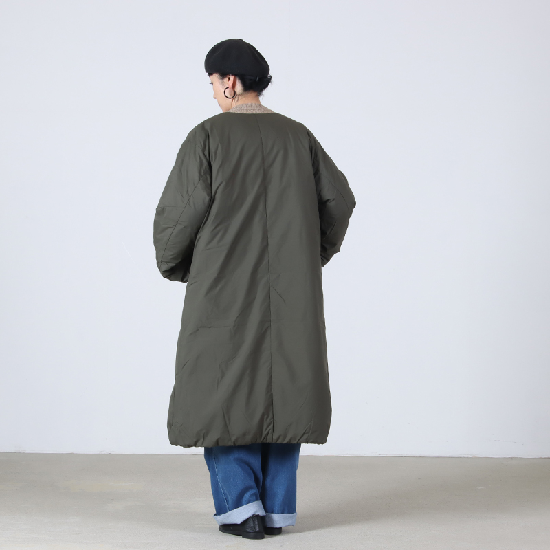 NANGA(ナンガ) NO COLLAR DOWN COAT
