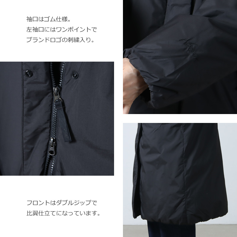 NANGA(ナンガ) NO COLLAR DOWN COAT