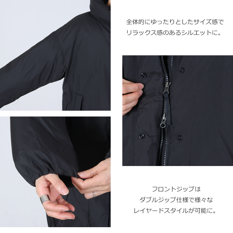 NANGA(ナンガ) STAND COLLAR DOWN JACKET W