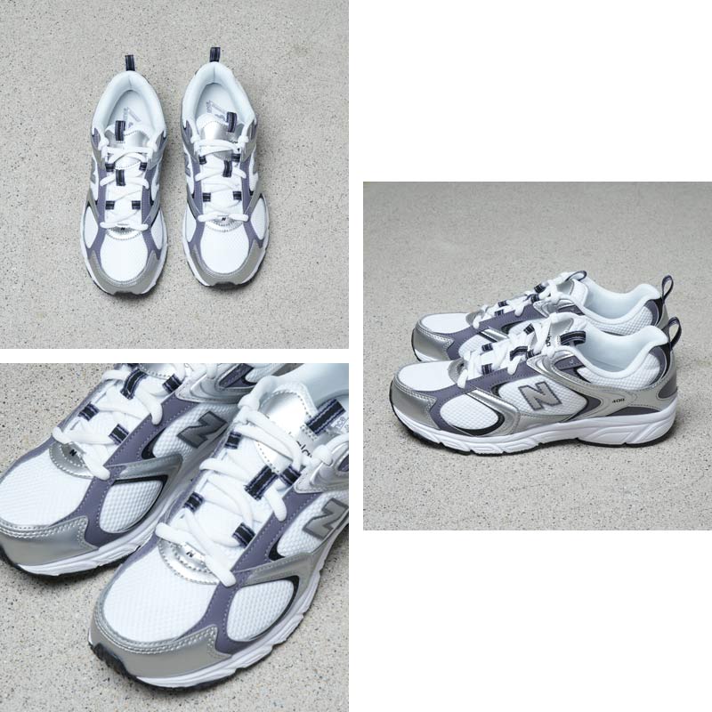 NEW BALANCE(ニューバランス) 408 Silver/White