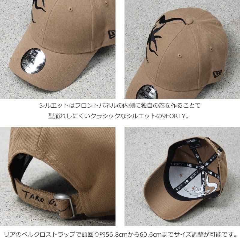 NEW ERA(ニューエラ) 9FORTY TARO OKAMOTO 岡本太郎 喜ぶ カーキ