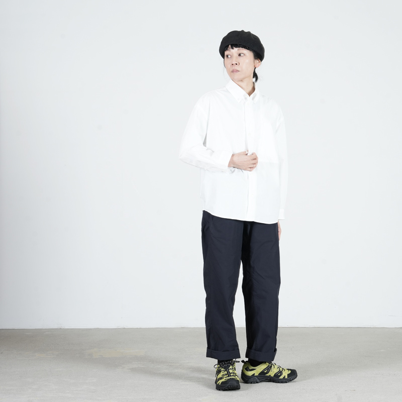 nisica(ニシカ) ボタンダウンシャツ ルーズフィット