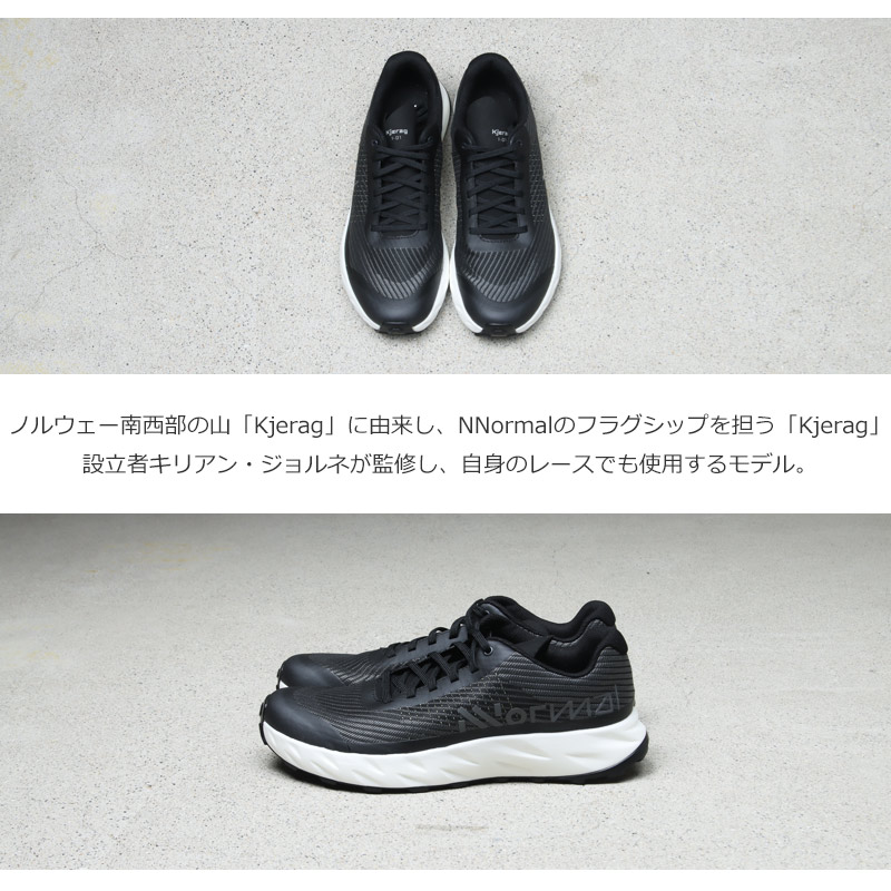 NNormal(ノーマル) Kjerag Shoe Black/Grey